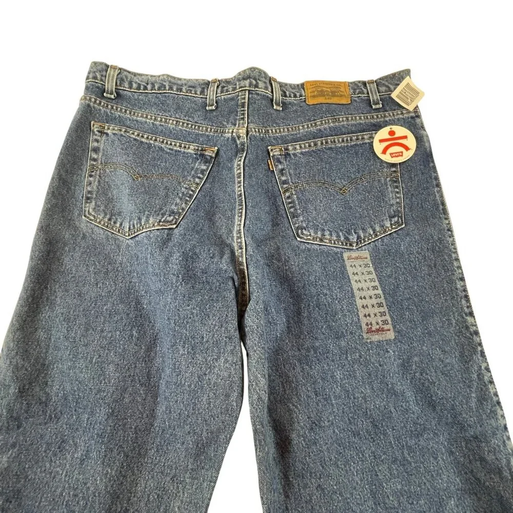 Levis 540 Relaxed Jeans Mens 44 x 30 Blue Y2K‎ 90s Vintage Baggy USA